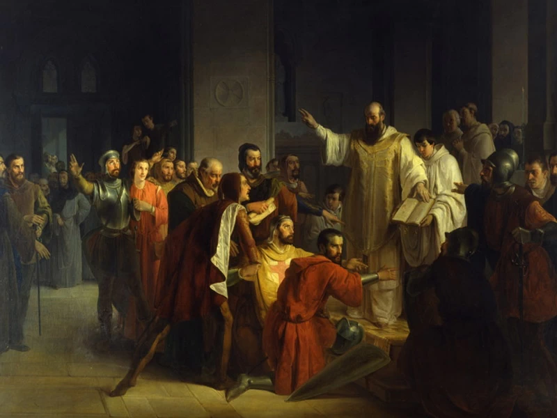 1817-Giuseppe Mazza - Giuramento di Pontida, 1848